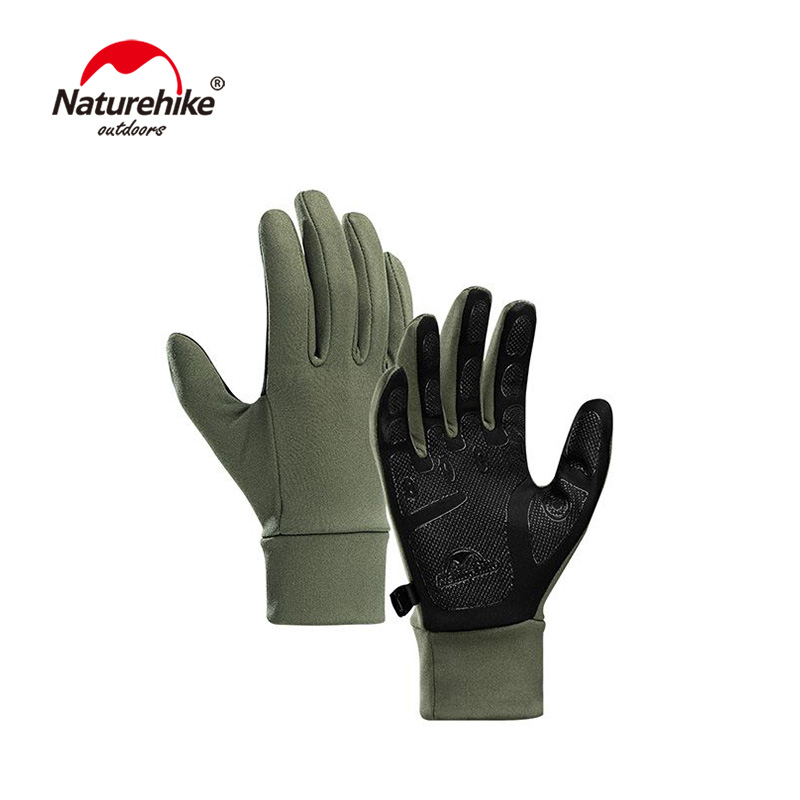 Mountain Biking Gloves Mens - Naturehike Açık Dokunmatik ekran kaymaz Tam