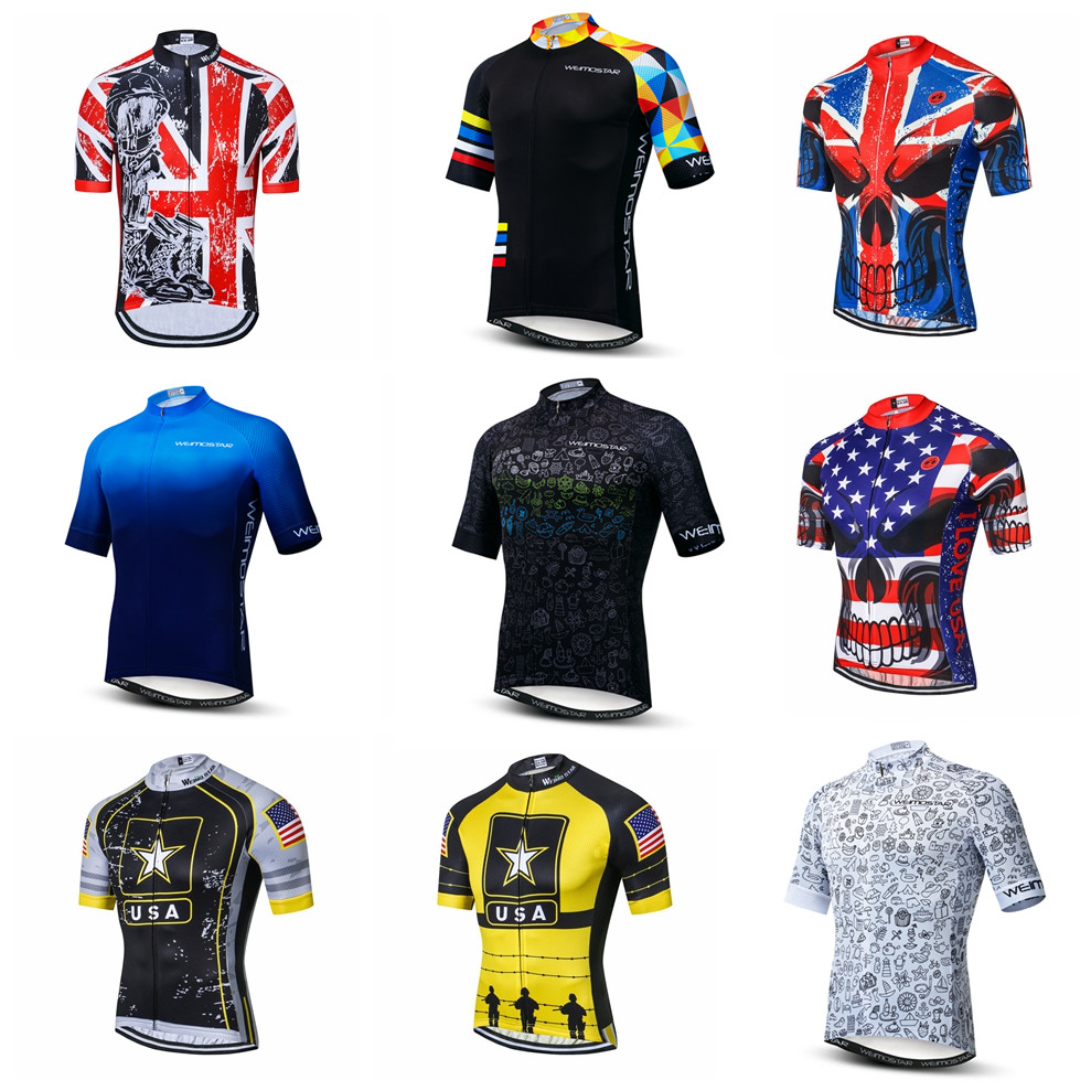 Mountain Biking Uk - Bisiklet jersey erkek bisiklet formaları kısa