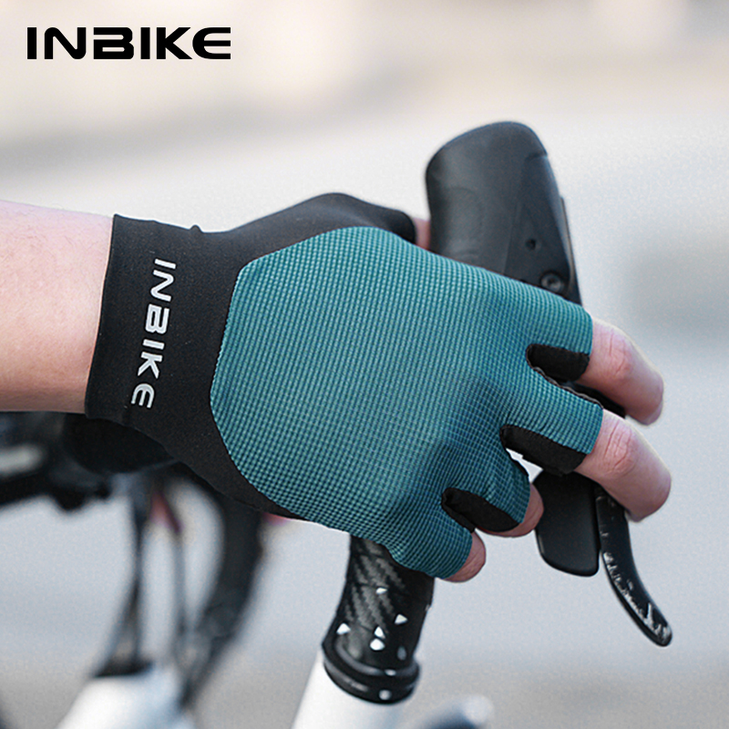 Mountain Biking Gloves Mens - INBIKE bisiklet eldiveni yaz MTB bisiklet
