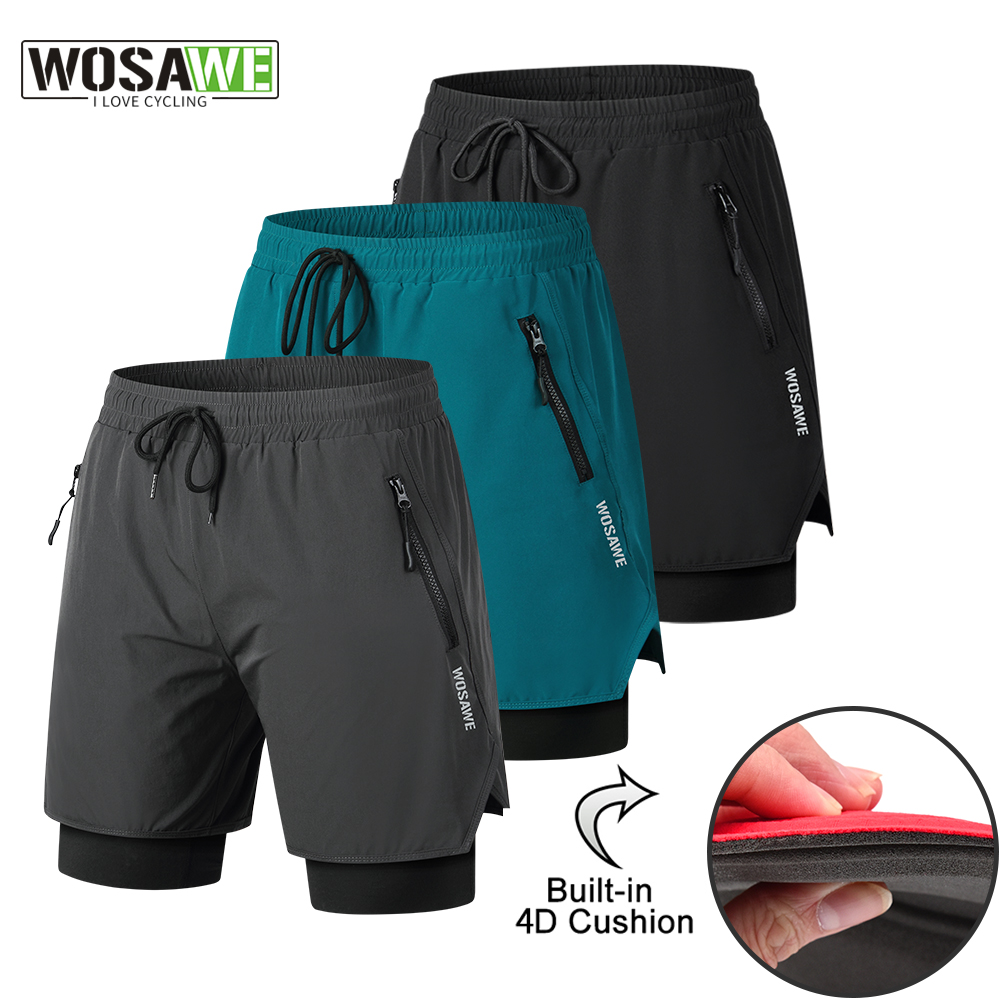 Mountain Biking Body Armour - WOSAWE MTB Şort Yaz Erkekler Bisiklet
