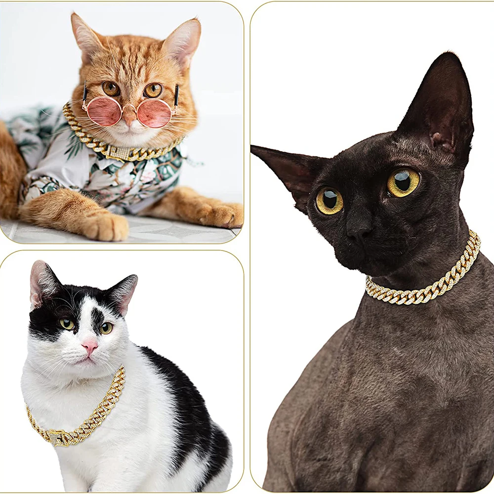 Rhinestone Köpek Zincir Yaka M - Chain Quick Link incelemesi ve fiyatı