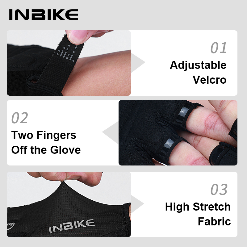 INBIKE bisiklet yarım parmak b - Mountain Biking Gloves Mens incelemesi ve fiyatı