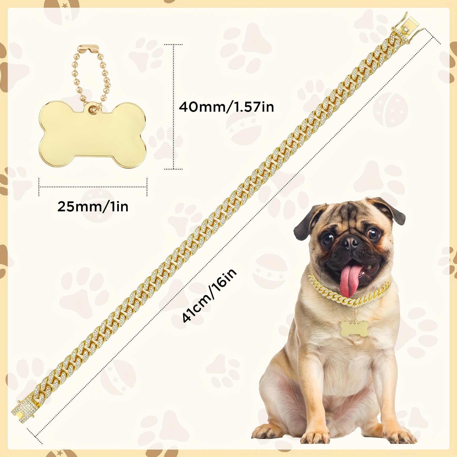 16 inç özel köpek zinciri tasm - Chain Quick Link incelemesi ve fiyatı