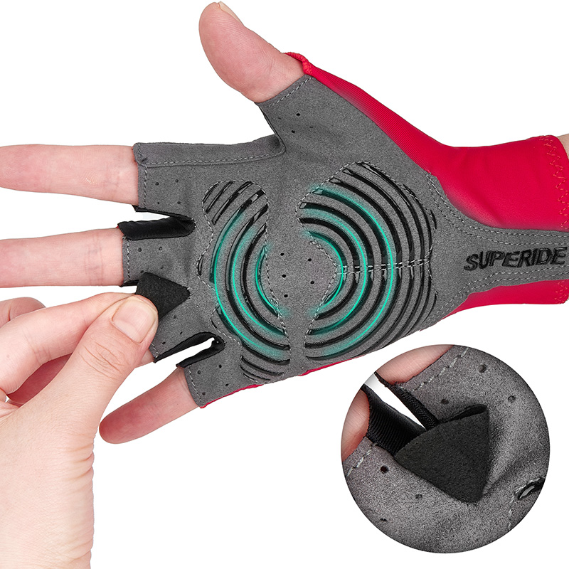 SUPERIDE jel yastıklı yarım pa - Mountain Biking Gloves Mens incelemesi ve fiyatı